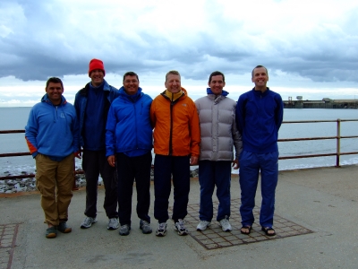 Kanal Schwimmen internationales Team